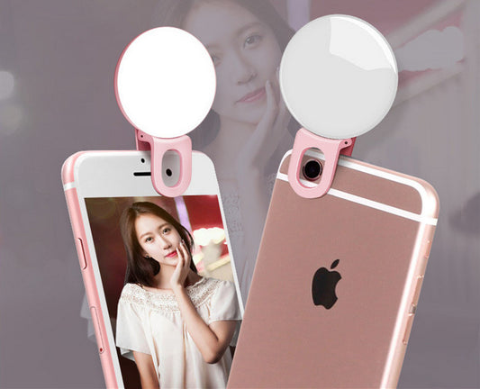 Portable mobile phone lighting
