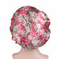 European And American Style Wide-Brimmed Satin Dome Night Hat