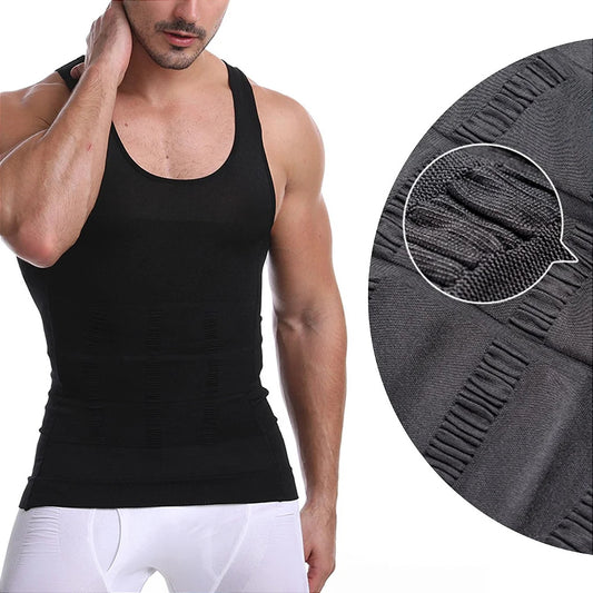 Strap Moderator Men's Tank Top Slim Compression Decrease Belly