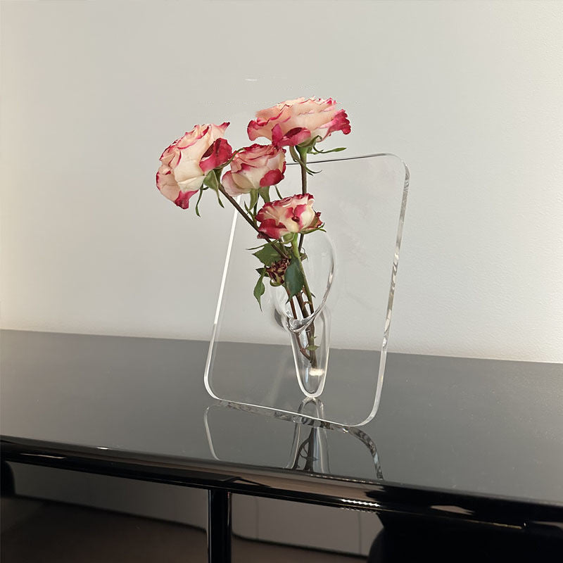 Acrylic Frame Vase