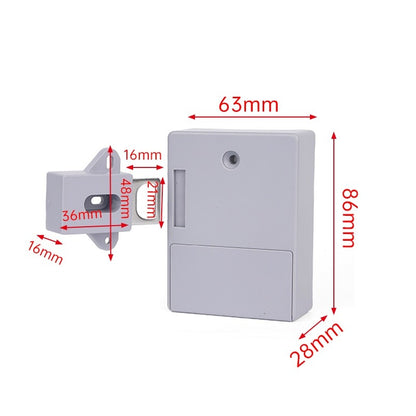 Electronic Cabinet Lock Invisible Sensor Lock Hidden Drawer Locks