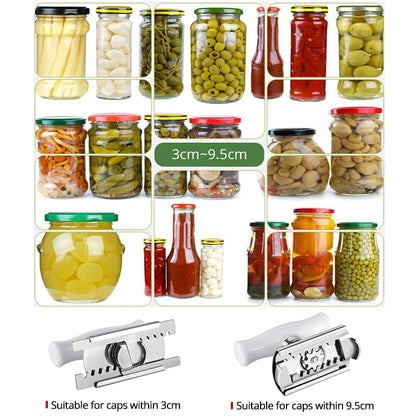 Adjustable Jar Opener Stainless Steel Lids off Jar