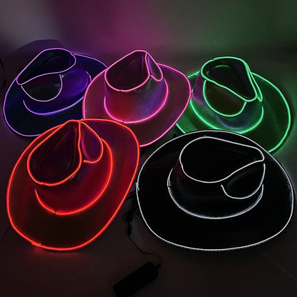 GlowRodeo LED Cowboy Hat