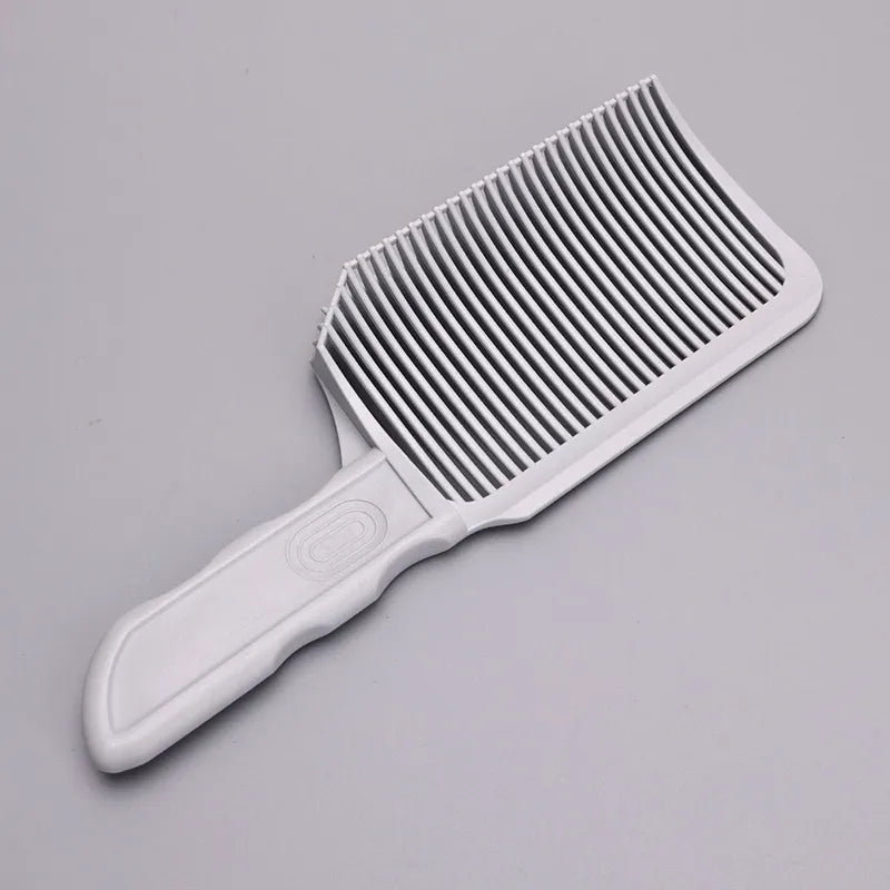 Fading Comb Professional Barber Clipper Blending Flat Top Hair Cutting Comb For Men Heat Resistant Fade Brush