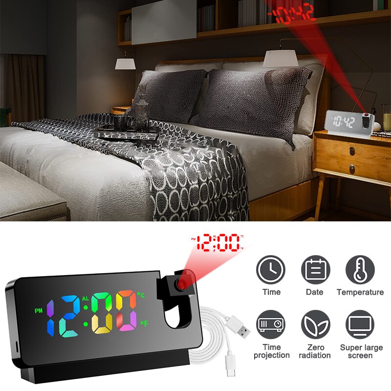 LED Digital Alarm Clock