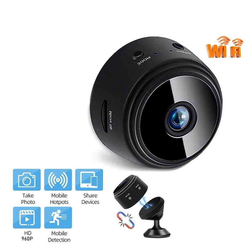 Stand Mini WiFi HD 1080P Wireless Indoor Camera Video Surveillance Motion Detection Baby Monitor Smart