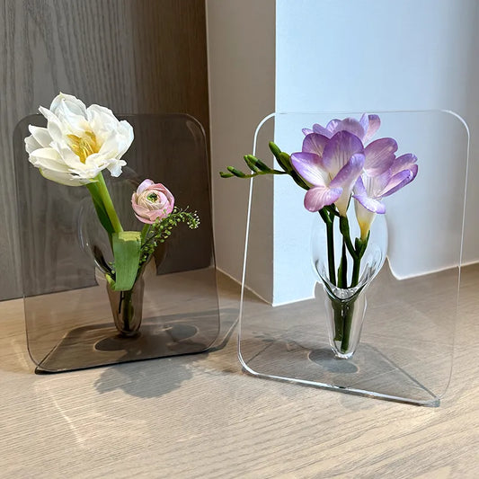 Acrylic Frame Vase