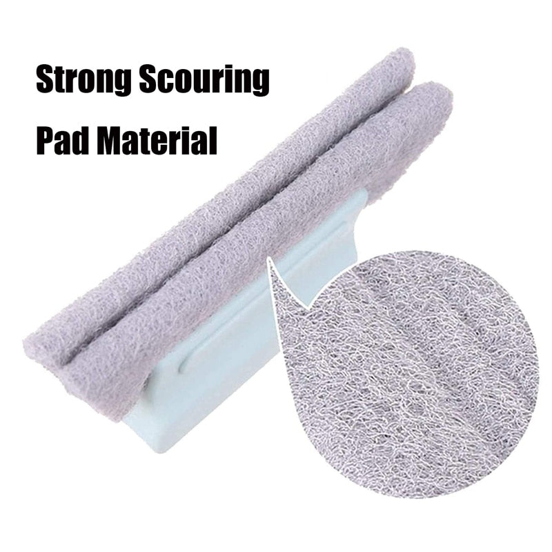 Window Groove Cleaning Cloth Brush