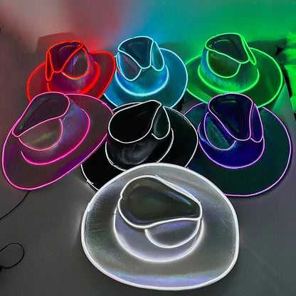 GlowRodeo LED Cowboy Hat