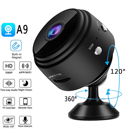 Stand Mini WiFi HD 1080P Wireless Indoor Camera Video Surveillance Motion Detection Baby Monitor Smart