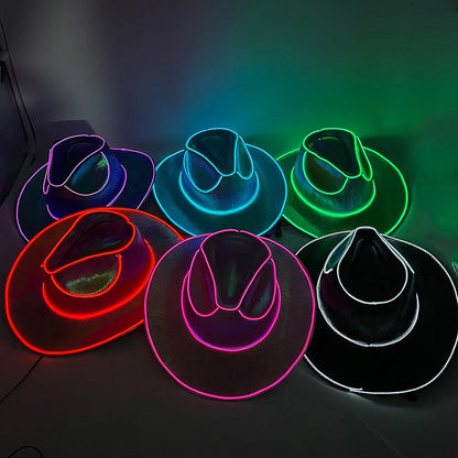 GlowRodeo LED Cowboy Hat