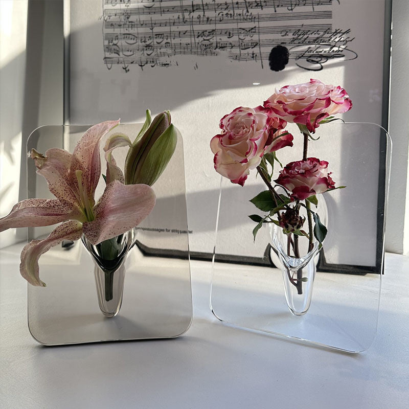 Acrylic Frame Vase